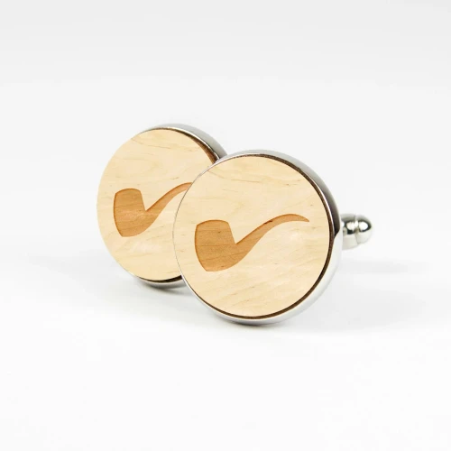 Spinki do Mankietów Fajka – Wyjątkowy Prezent dla Dżentelmena | Kudula